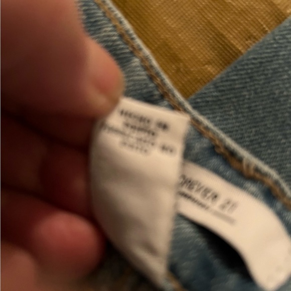 Forever 21 size 26 high rise boot cut with slit at hem front patch pockets - Picture 8 of 12